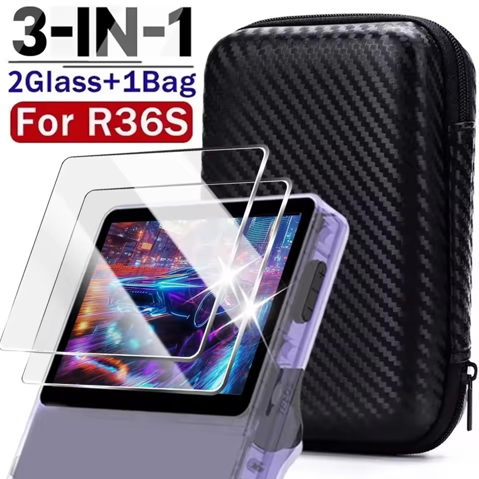 Game Carrying Case - R36S 게임 콘솔 보호 키트용 강화