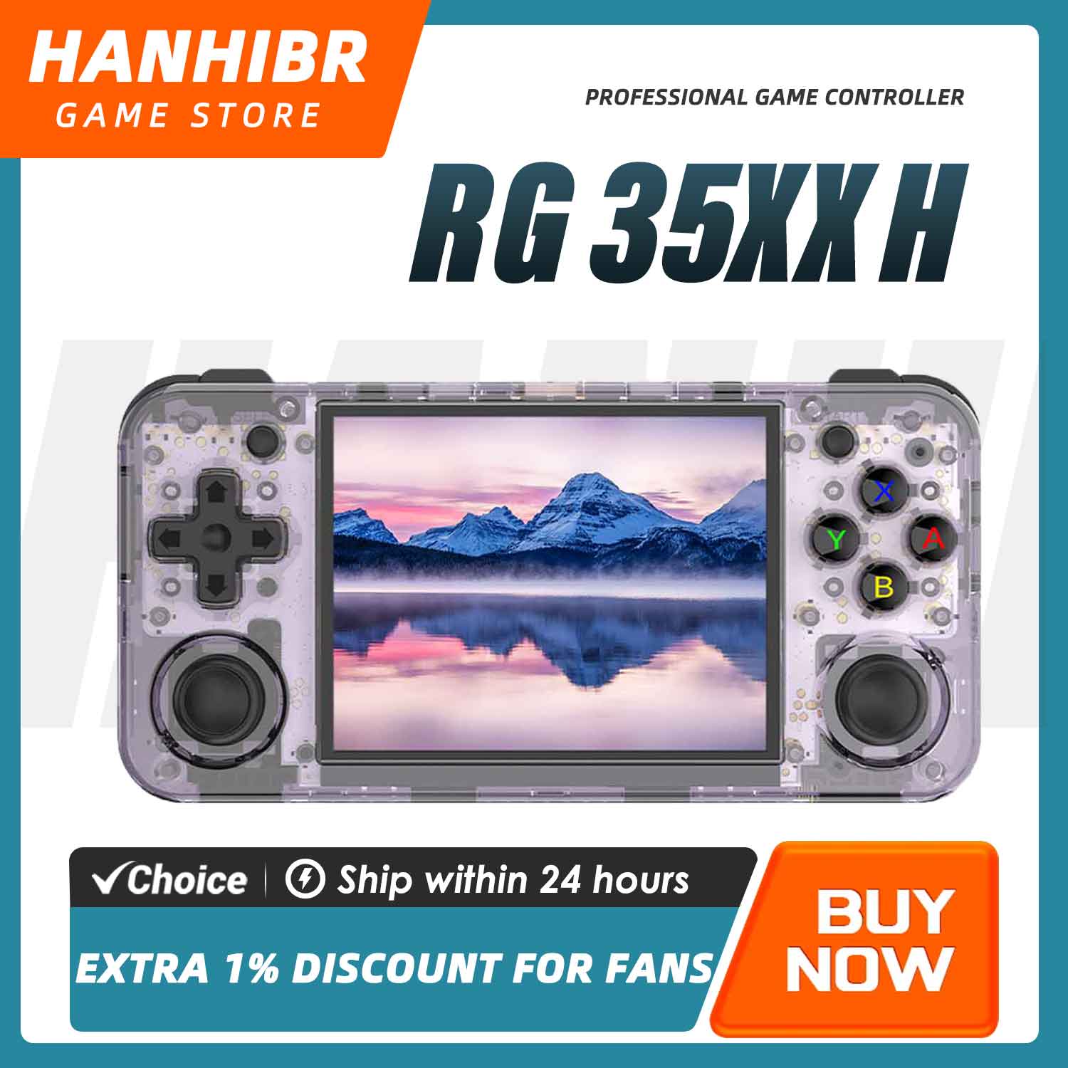 Retro Gaming Hdmi - ANBERNIC RG35XX H 가로형 레트로 게임