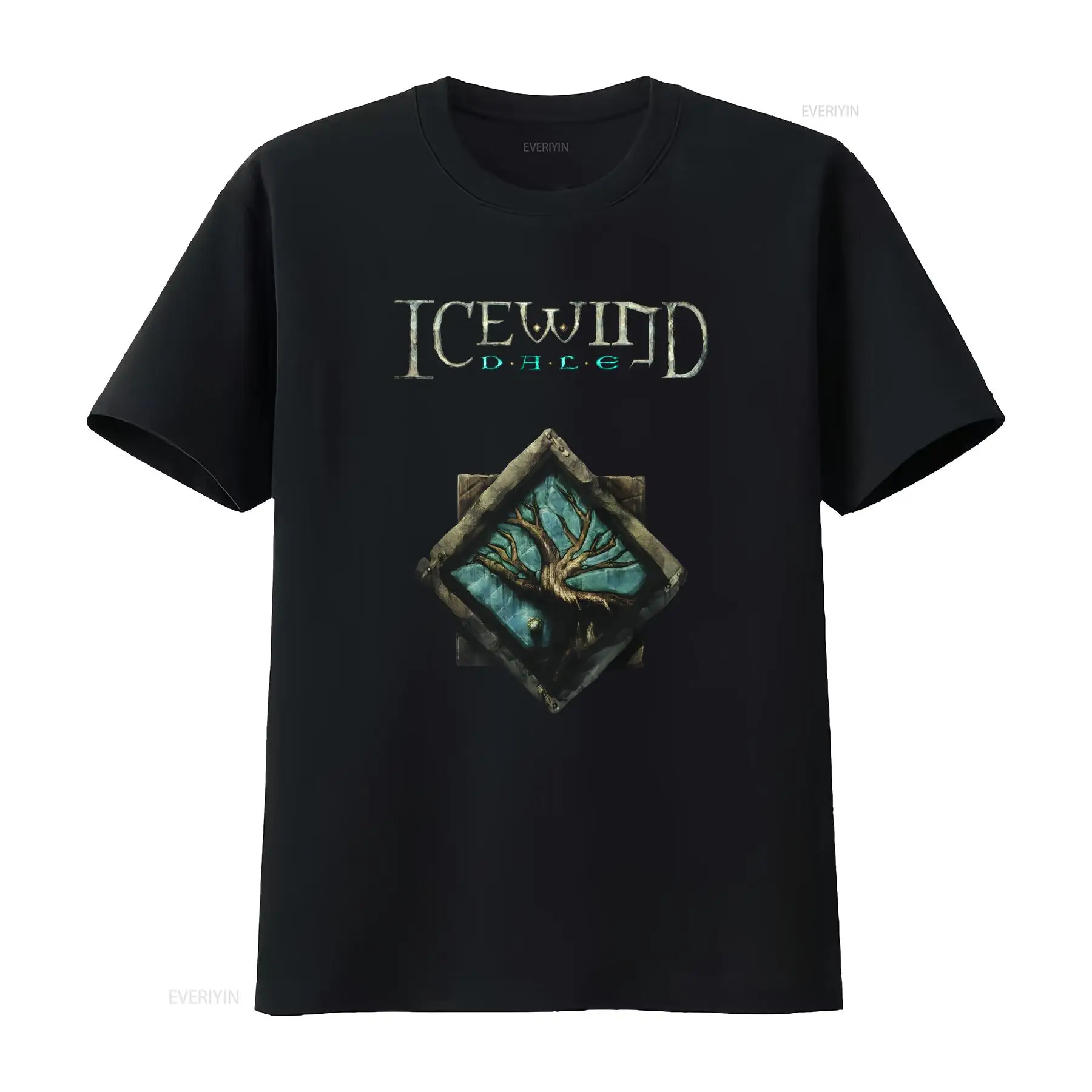Retro Gaming T Shirts - Icewind Dale 로고 클래식 비디오 게임