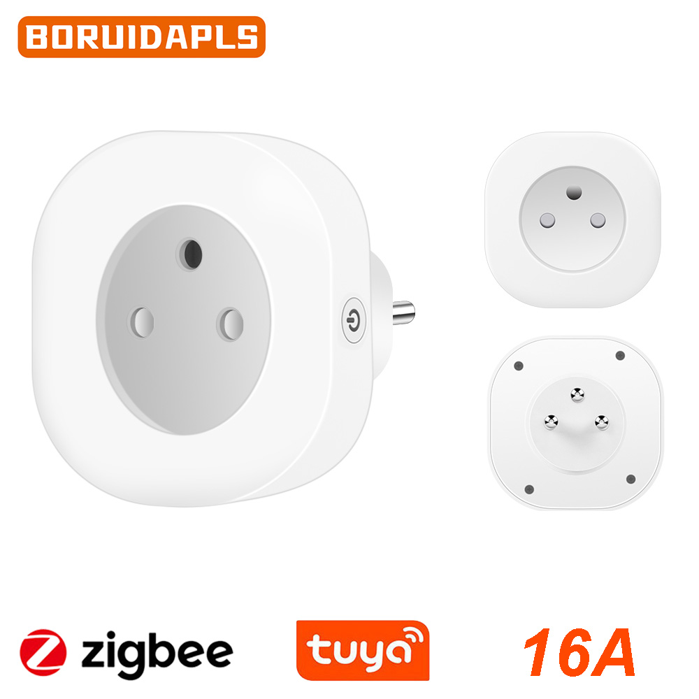 Crt Monitor Stand - BORUIDAPLS Tuya Zigbee 스마트 소켓 EU/FR/이스라엘/브라질/스위스