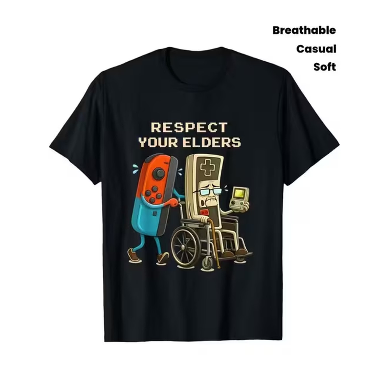 Retro Gaming T Shirts - 아이템 사진: 남성용 빈티지 게이밍 티셔츠