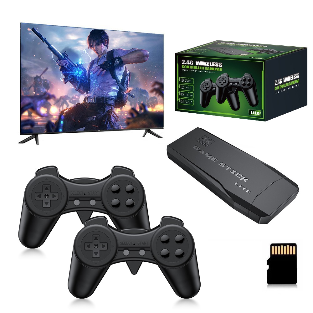 Retro Gaming Hdmi - 휴대용 4K 레트로 게임 스틱 콘솔,