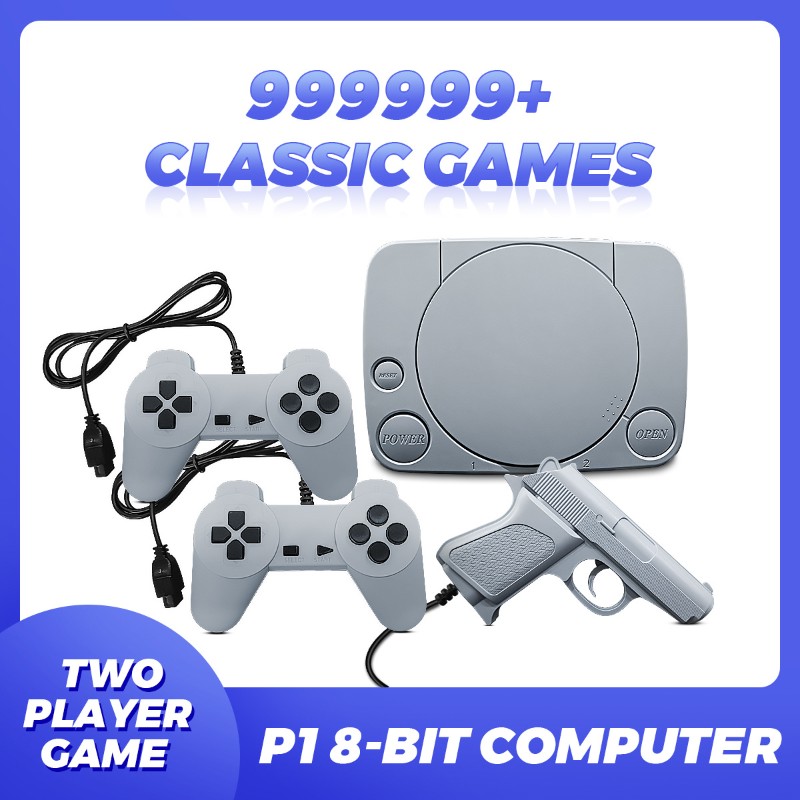 Retro Gaming Console - FC 플러그인 콘솔 디자인, 8비트 게임