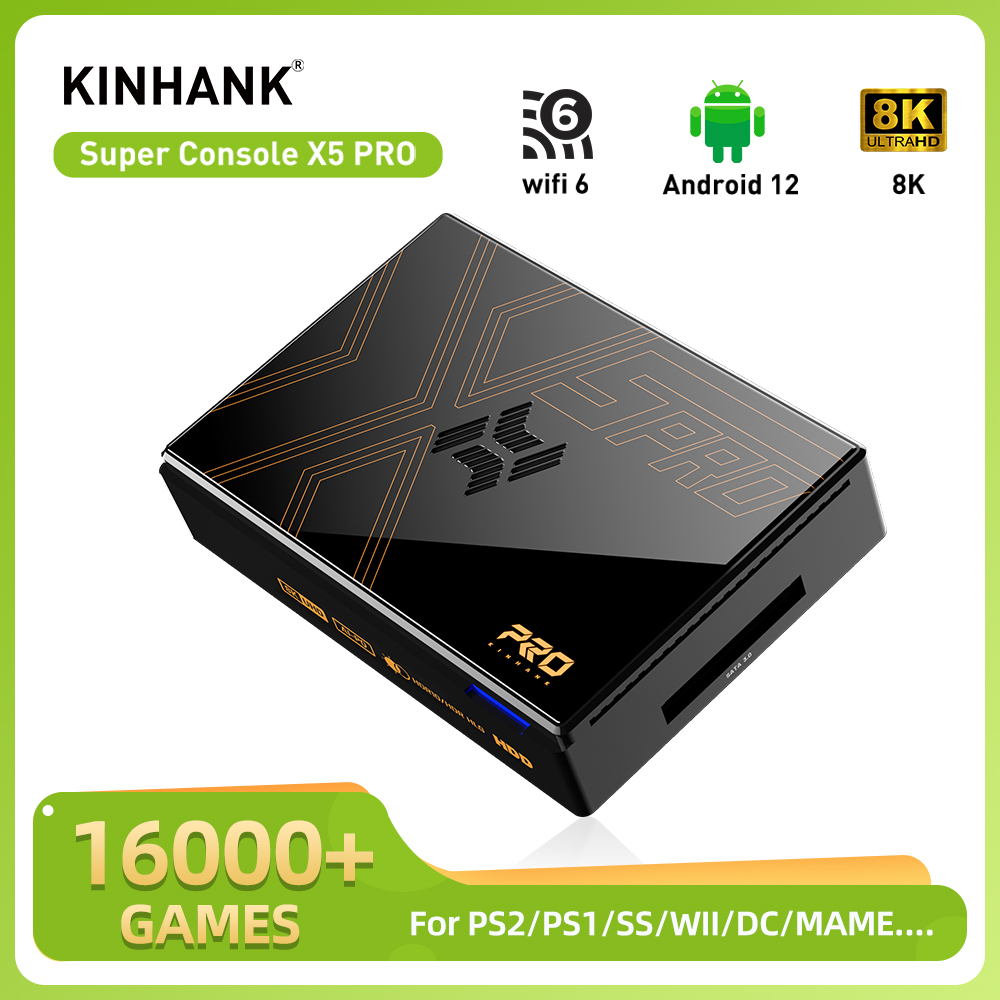 Retro Gaming Tv - 킨한크 슈퍼 콘솔 X5 PRO 레트로