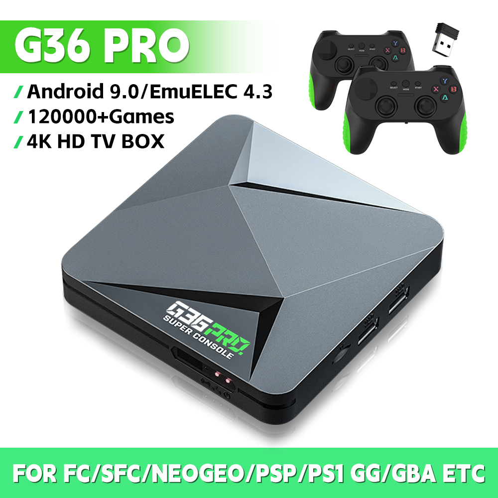 슈퍼 콘솔 G36 Pro 레트로 비디오 게임 콘솔 (P - Retro Gaming Tv 리뷰 및 가격