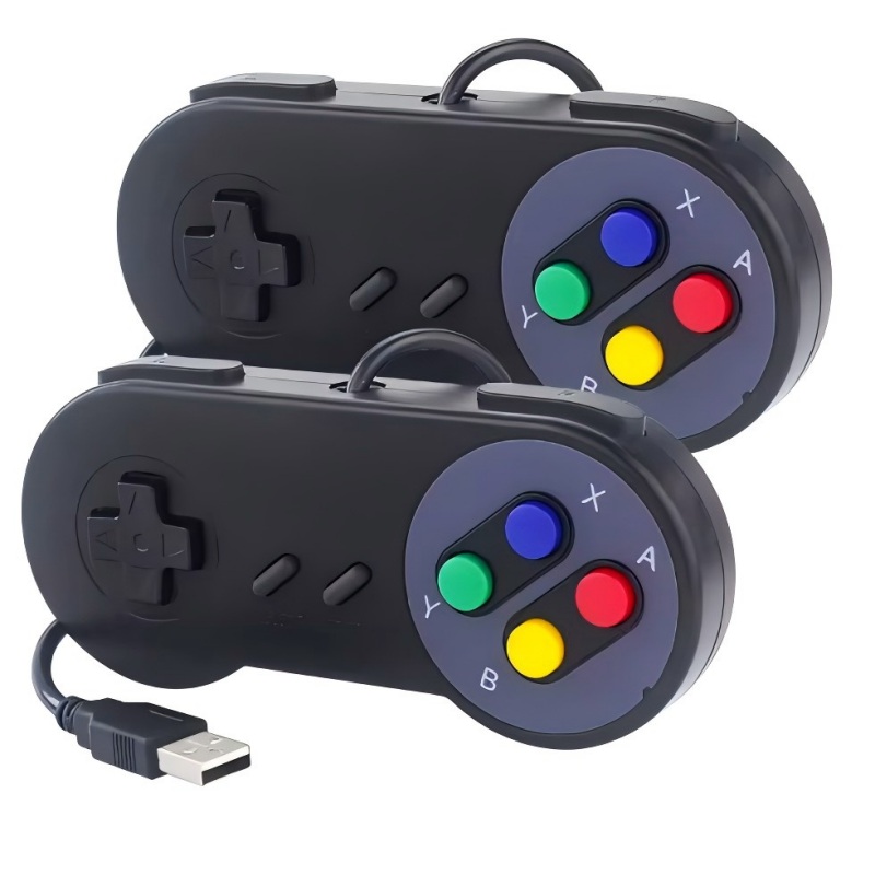 2PCs USB 게임 패드 레트로 게임 조이스틱 유선  - Retro Gaming For Windows 리뷰 및 가격