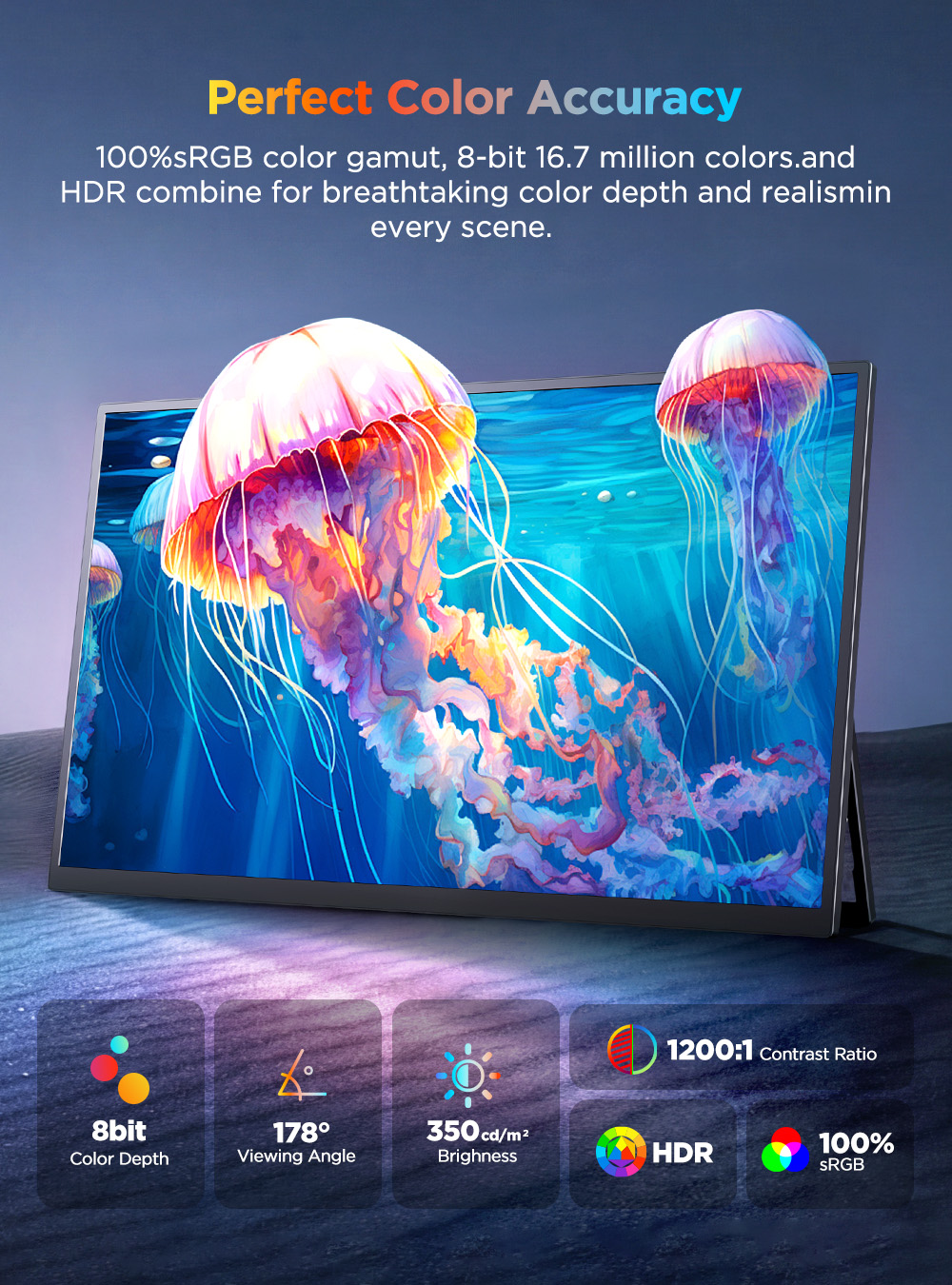 UPERFECT 15.7인치 4K 터치스크린 휴대용 모 - Crt Monitor Stand 리뷰 및 가격