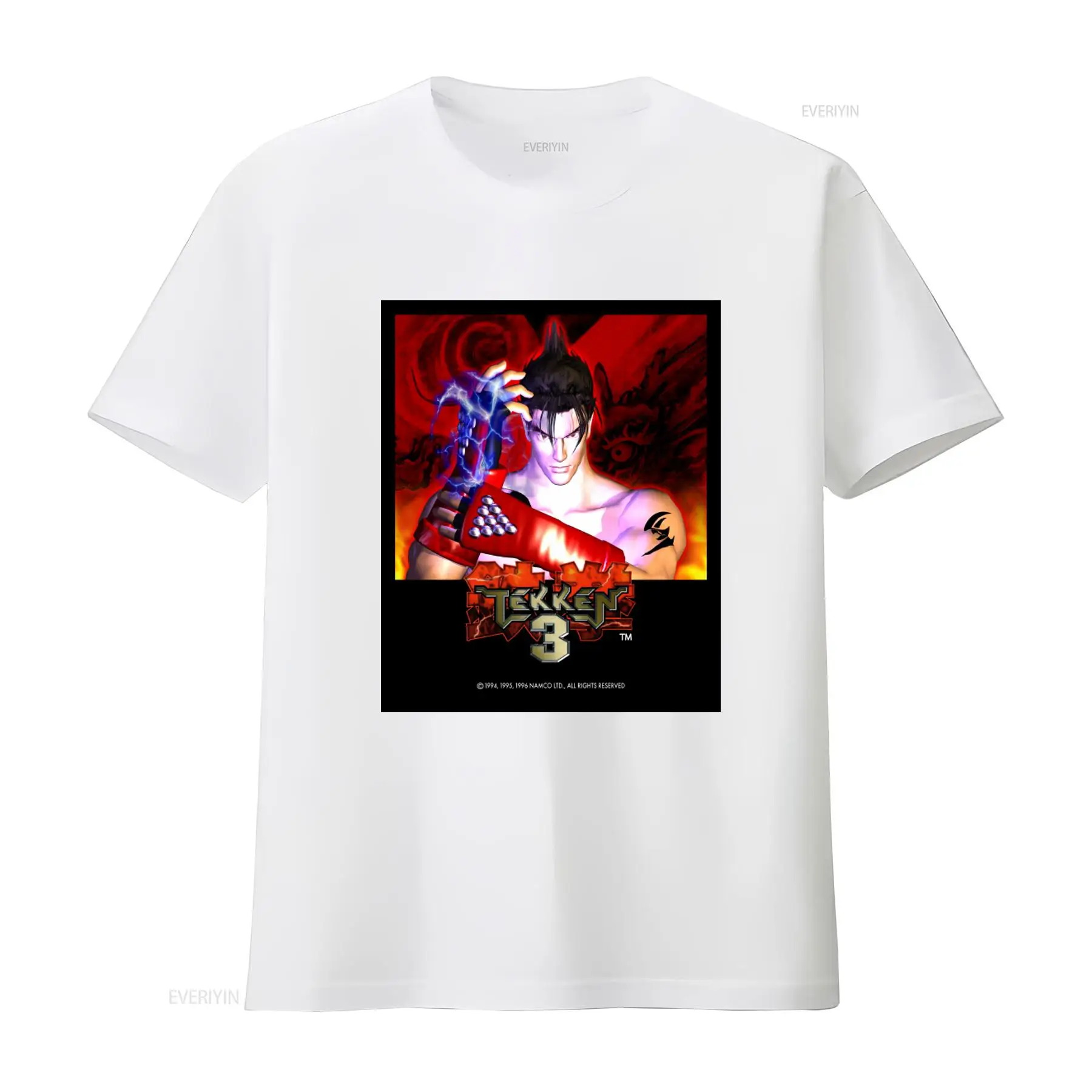 빈티지 테켄 3 격투 비디오 게임 프린트 티셔츠 남성용 - Retro Gaming T Shirts 리뷰 및 가격