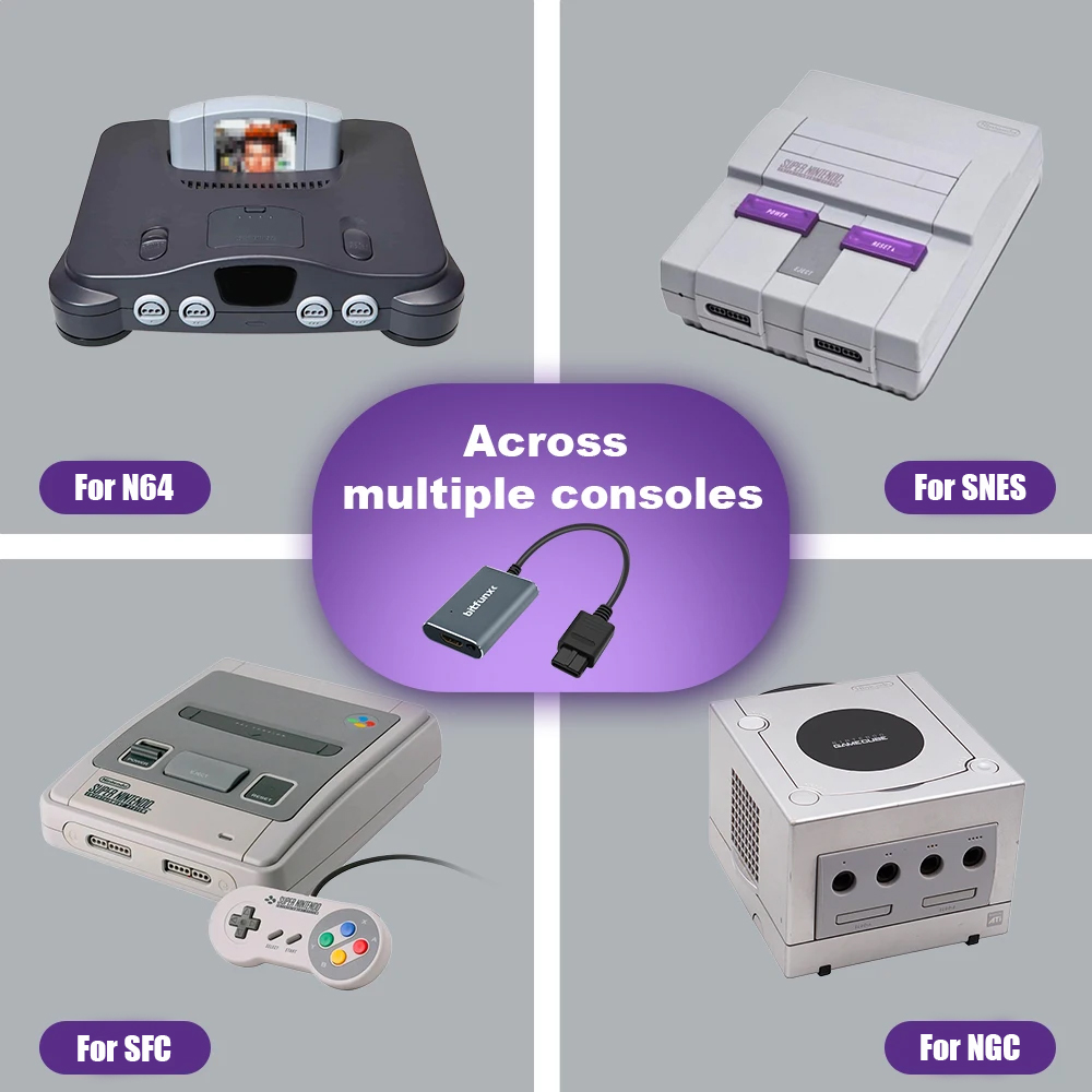 Bitfunx 720P Svideo/AV-HDMI 어댑 - Retro Gaming N64 리뷰 및 가격