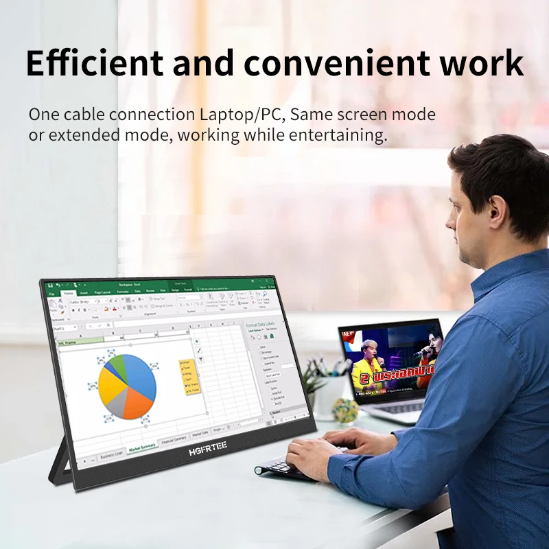 HGFRTEE 16인치 터치 휴대용 모니터 16:10  - Crt Monitor Stand 리뷰 및 가격
