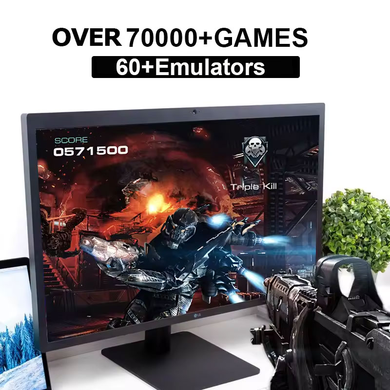 새로운 M88 레트로 게임 콘솔 4K HD 내장 게임  - Retro Gaming Tv 리뷰 및 가격