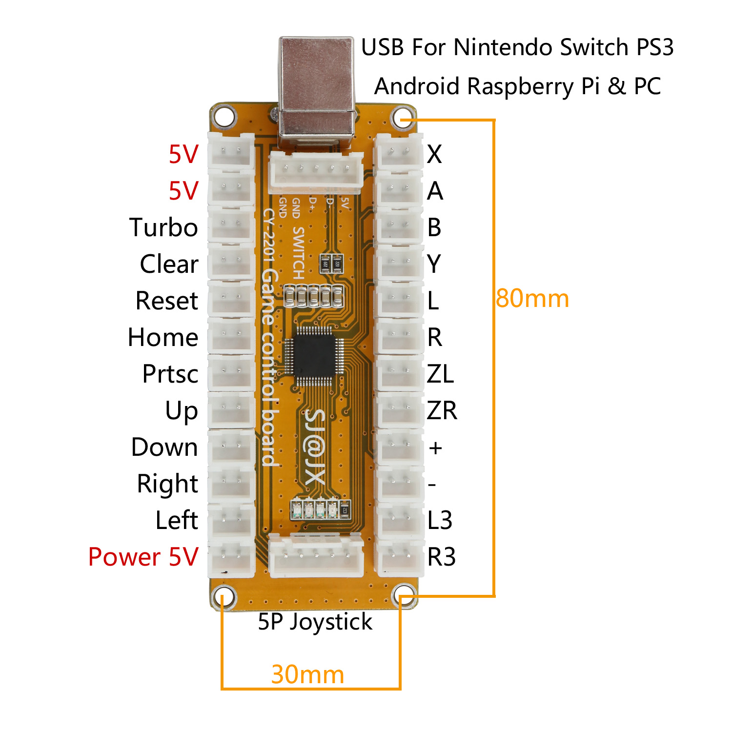 SJ@JX 아케이드 게임 컨트롤러 USB 인코더 게임패 - Arcade Button Kit 리뷰 및 가격