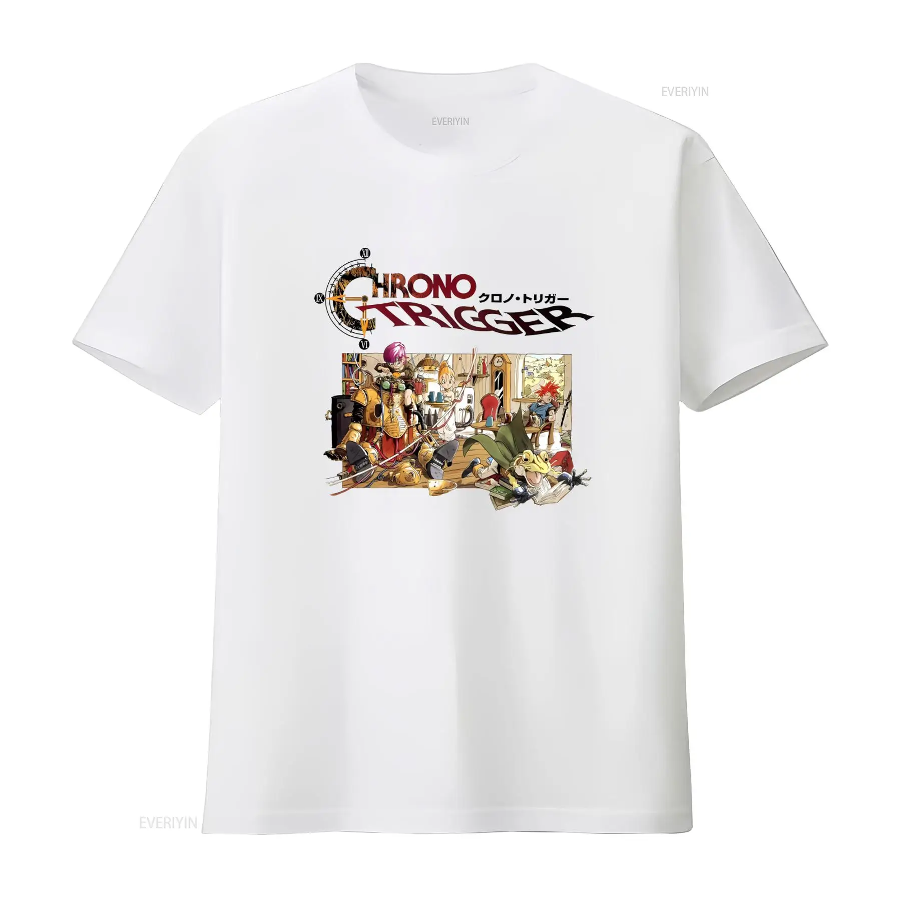 크로노 트리거 비디오 게임 로고 티셔츠 사이즈 S 5X - Retro Gaming T Shirts 리뷰 및 가격