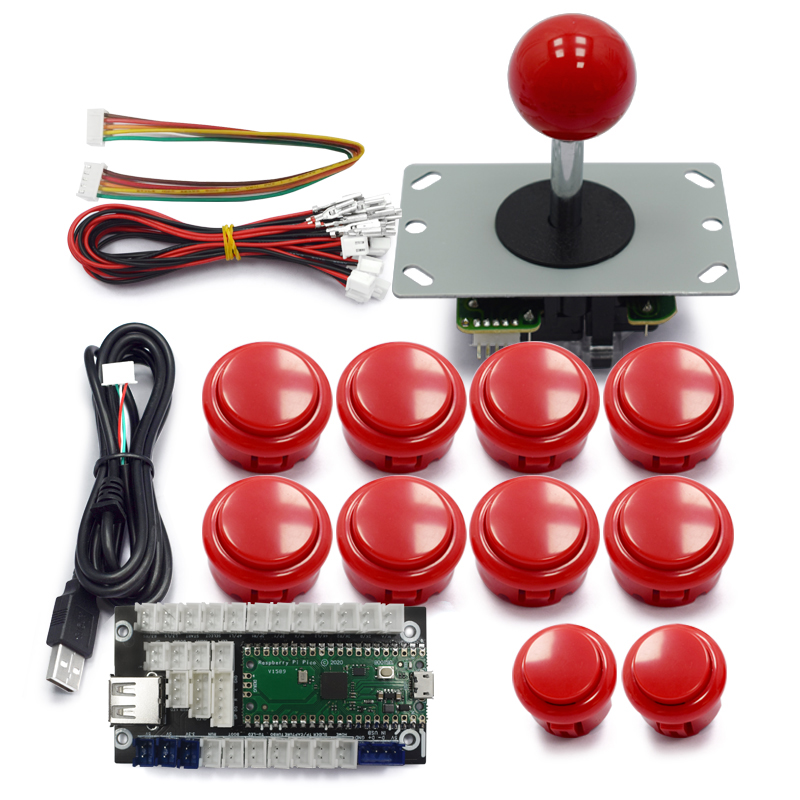 복사 Sanwa 아케이드 게임 Diy 키트 8 웨이 조 - Arcade Button Kit 리뷰 및 가격
