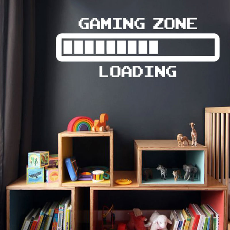 게임 존 레트로 로딩 월 아트 스티커, 게이머 비닐 데 - Retro Gaming Cabinet 리뷰 및 가격