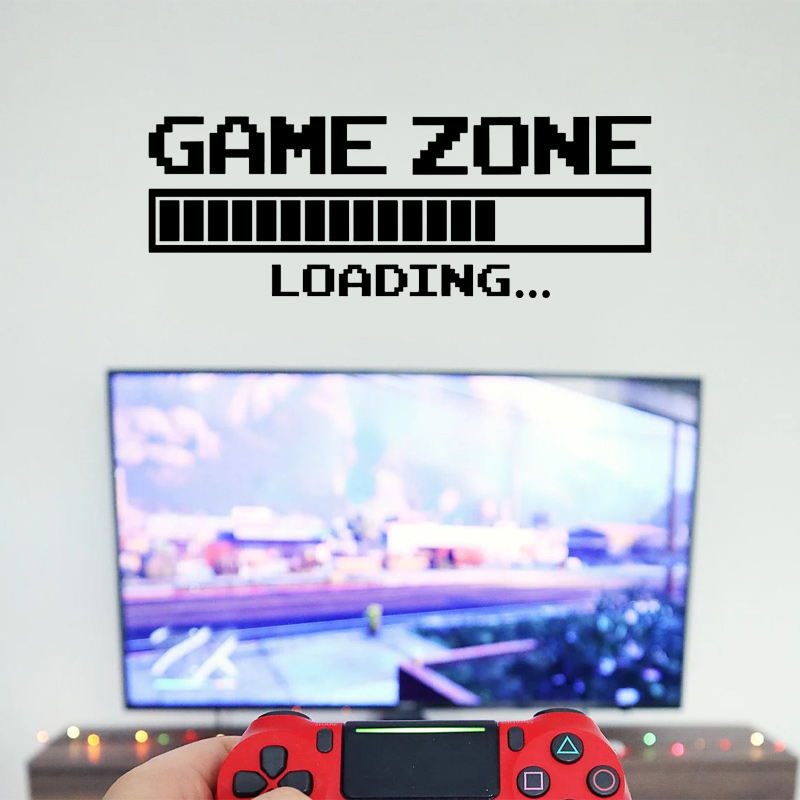 게임 존 레트로 로딩 월 아트 스티커, 게이머 비닐 데 - Retro Gaming Cabinet 리뷰 및 가격