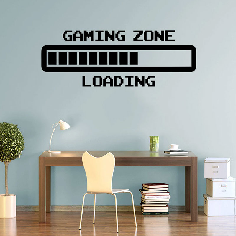 게임 존 레트로 로딩 월 아트 스티커, 게이머 비닐 데 - Retro Gaming Cabinet 리뷰 및 가격