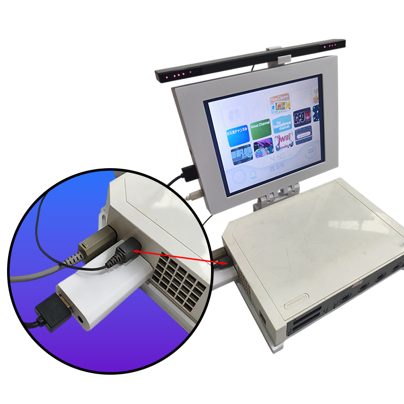 Wii 8인치 LCD 화면 휴대용 모니터 키트(Wii  - Crt Monitor Stand 리뷰 및 가격