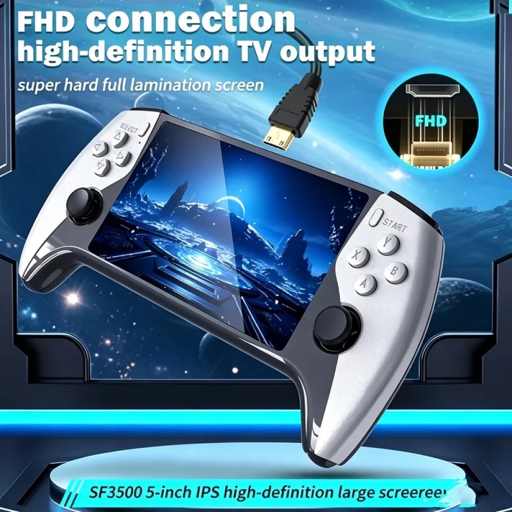 SF3500 5인치 휴대용 게임 콘솔 (PS1, GBA - Retro Gaming Devices 리뷰 및 가격