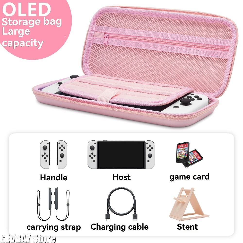 PU 사쿠라 핑크 쉘 휴대용 운반 가방 스위치 OLED - Game Carrying Case 리뷰 및 가격