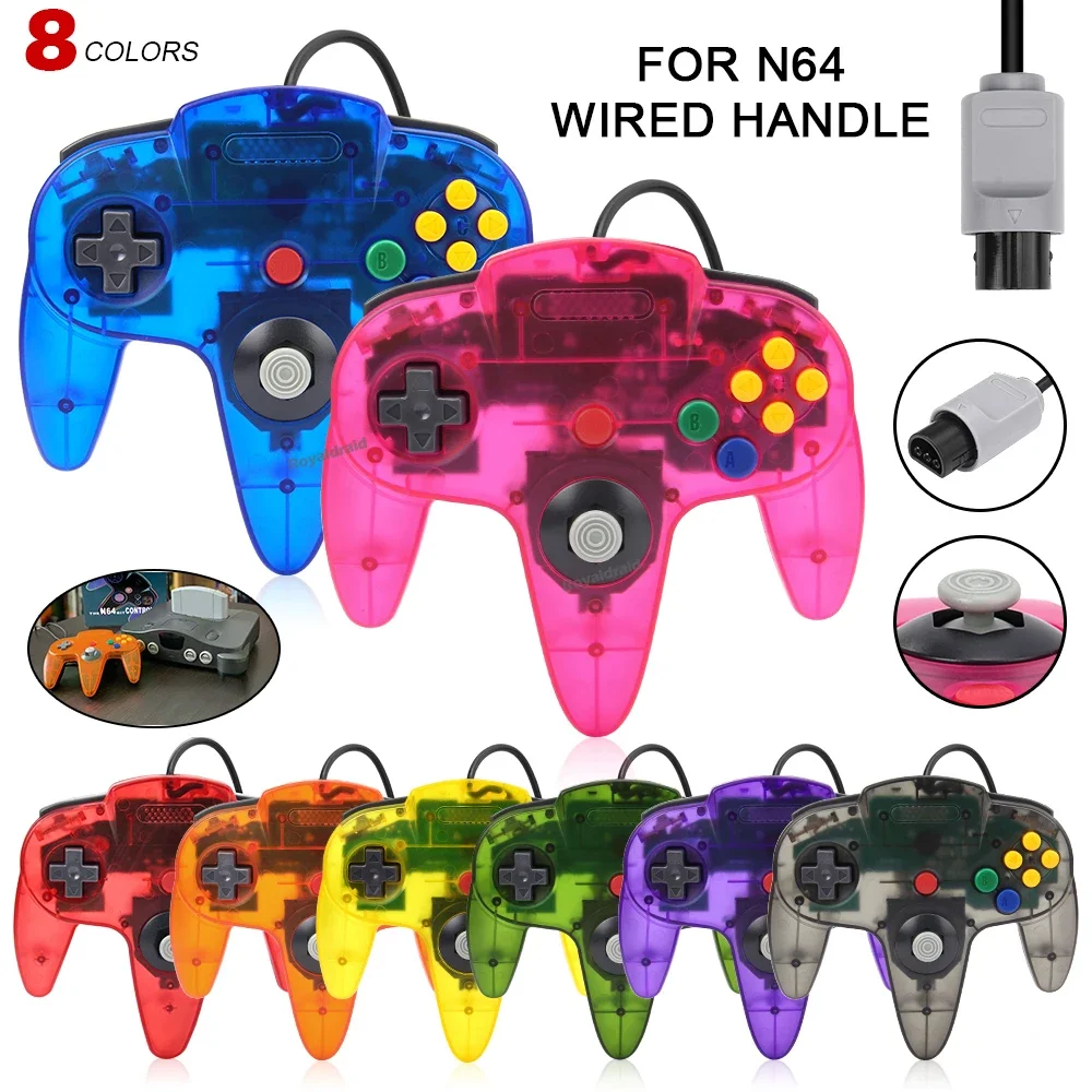 N64 클래식 조이스틱용 N64 콘솔 컨트롤러용 NEW - Retro Gaming N64 리뷰 및 가격